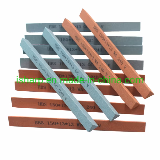 Pietre per affilare triangolari in ossido di alluminio di alta qualità